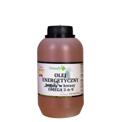 NATURALIS Olej energetyczny 500ml - bogaty w kwasy Omega 3-6-9